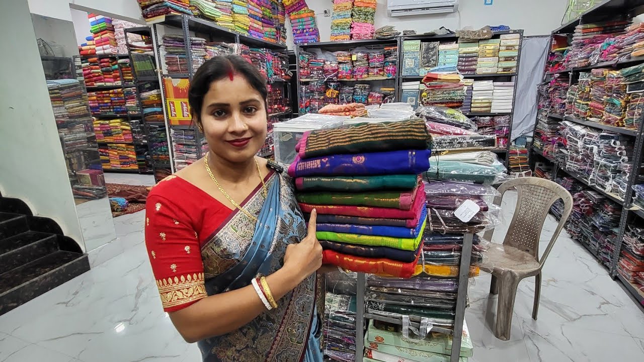 ৫০ টাকায় সিল্ক শাড়ি 💥৬০ টাকায় ছাপা শাড়ি, ৫০ টাকায় নাইটি🥻বেনারসি কিনুন ৫৫০ টাকায় বস্তা বস্তা saree 
