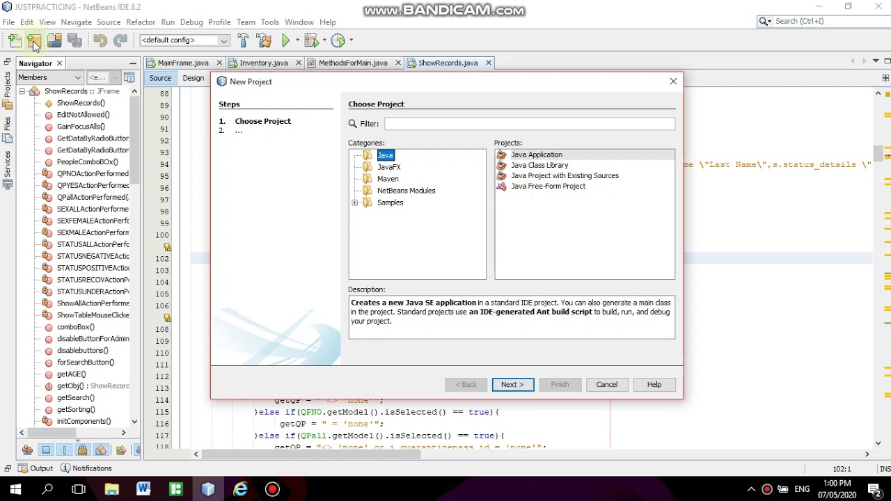 Java NetBeans Using Spinner part 1