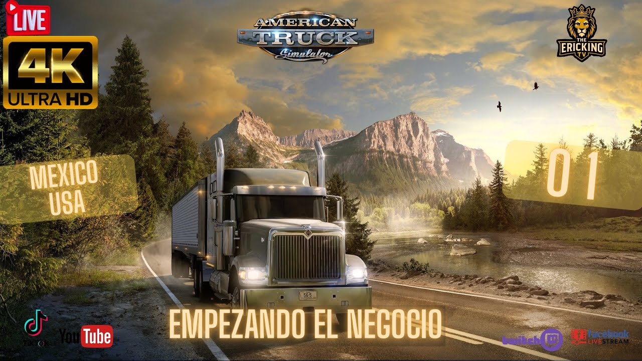 AMERICAN TRUCK SIMULATOR II DIA  01 RUTA 1.5: 