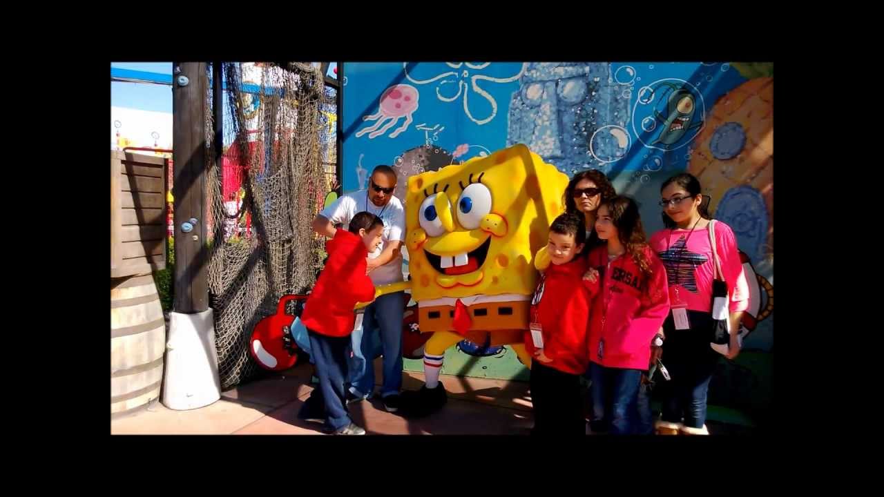 Spongebob at Universal Studios Hollywood