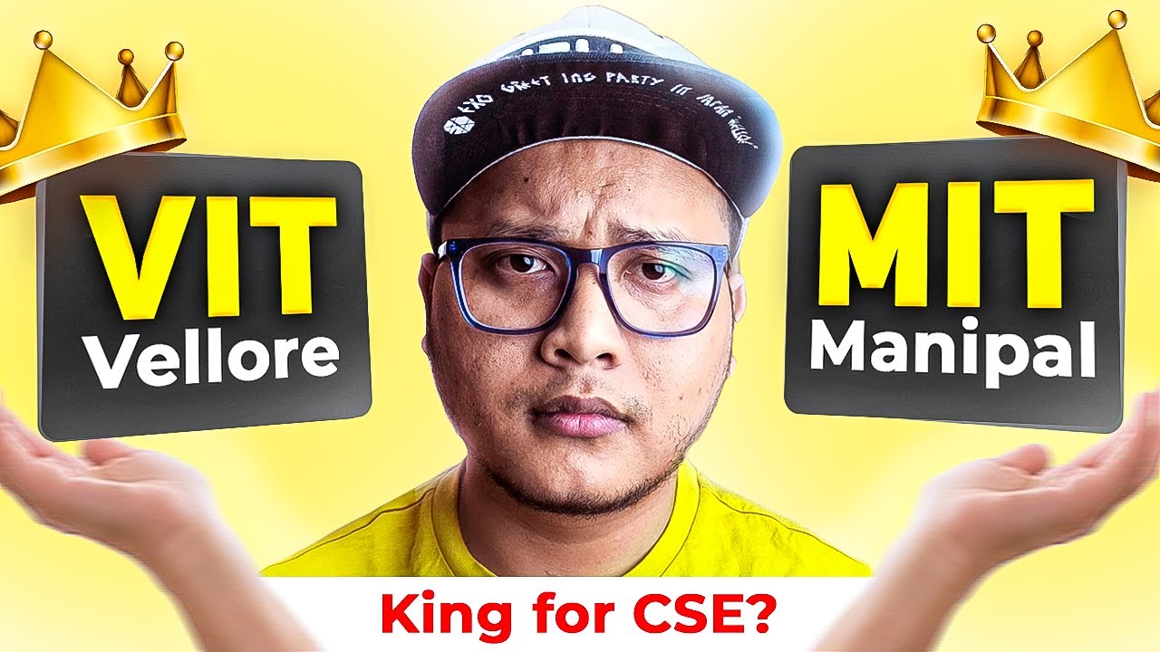 VIT Vellore vs MIT Manipal 🤔 | Which is the KING of CSE in 2025? 👑