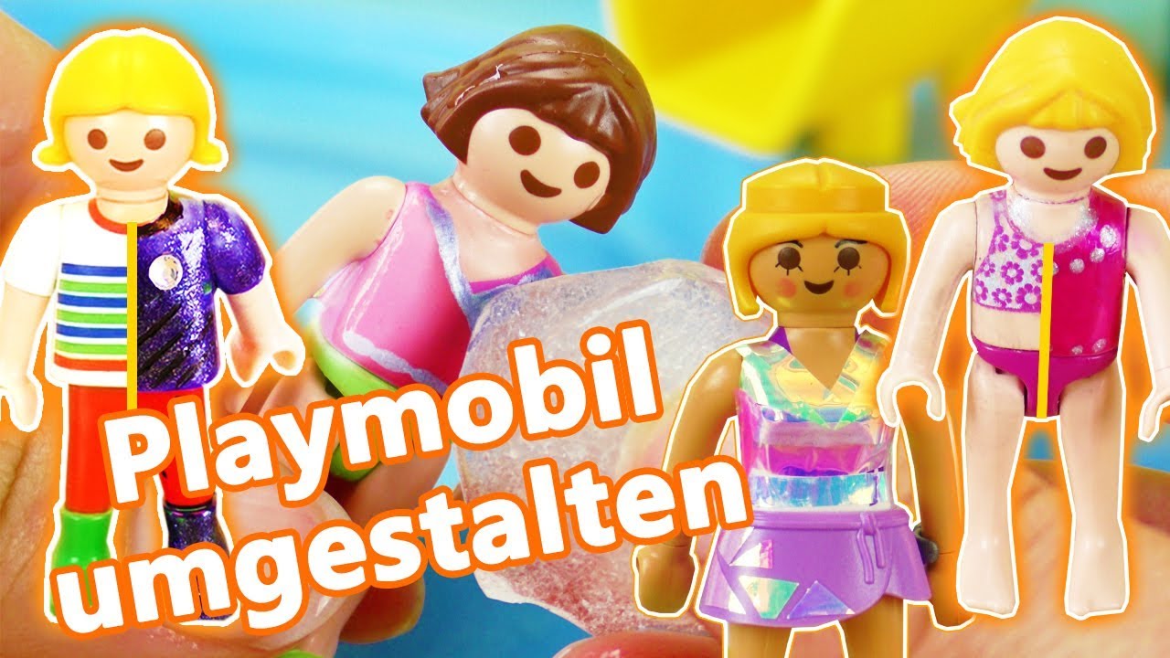 Playmobil Figuren umgestalten | Top 5 Playmobil Kleidung Upcycling | Pimp my Playmobil