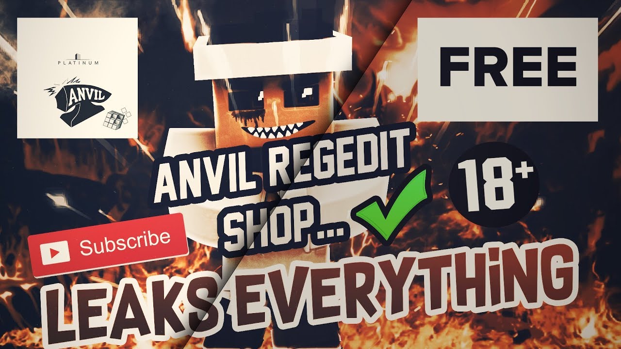 ❗️LEAKS YOU EVERYTHING [ANVIL REGEDIT, SHOPS...]✔️IMPROVE HITS & PING✔️COMEBACK