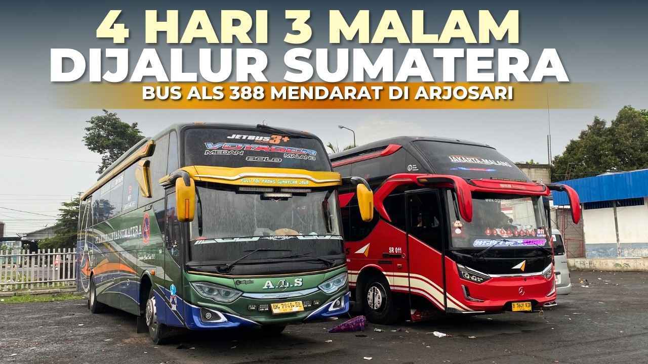 Empat Hari di Lintasan - Bus ALS 388 tiba di Malang || Laju Prima 270 Jatah Jakarta