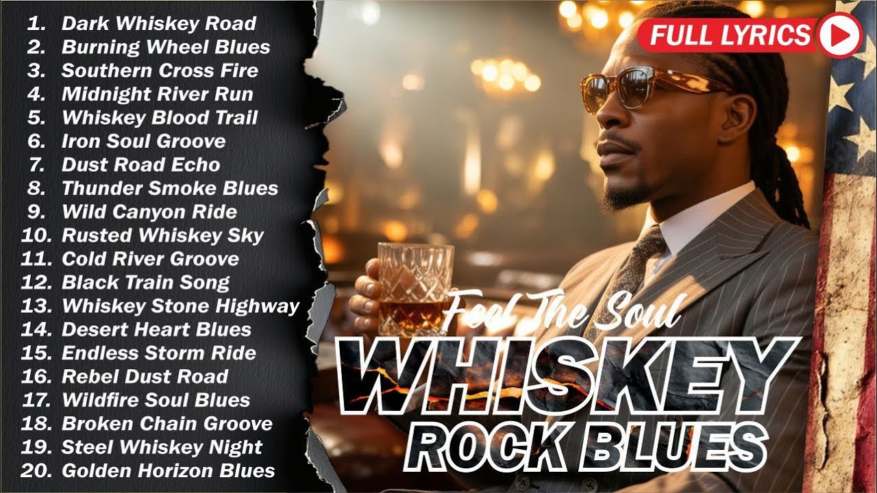 Best Of Slow Blues 2025 | Whiskey Nights & Soulful Electric Guitar Ballads
