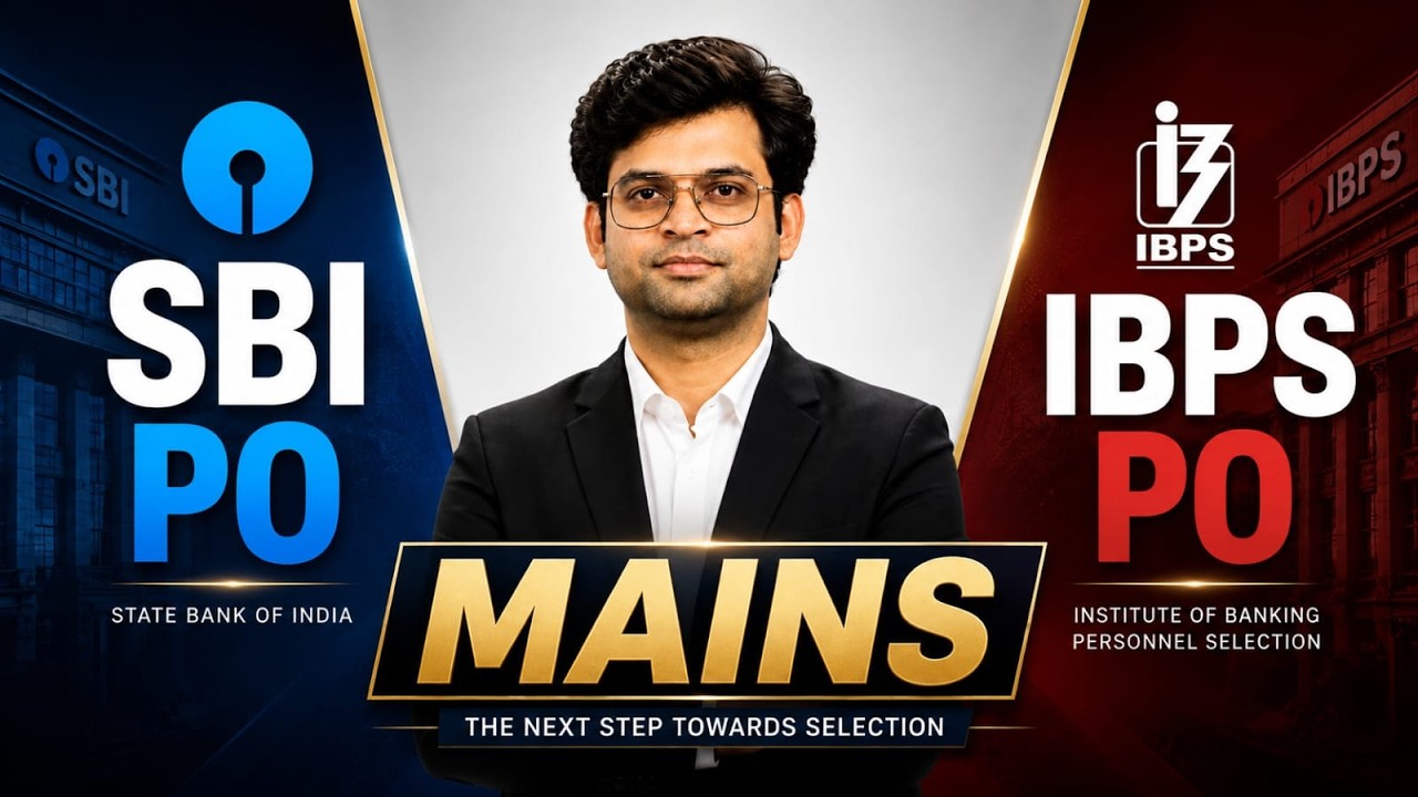 SBI PO vs IBPS PO Mains 2026 | Exam Pattern, Strategy & Preparation | By Navneet Sir