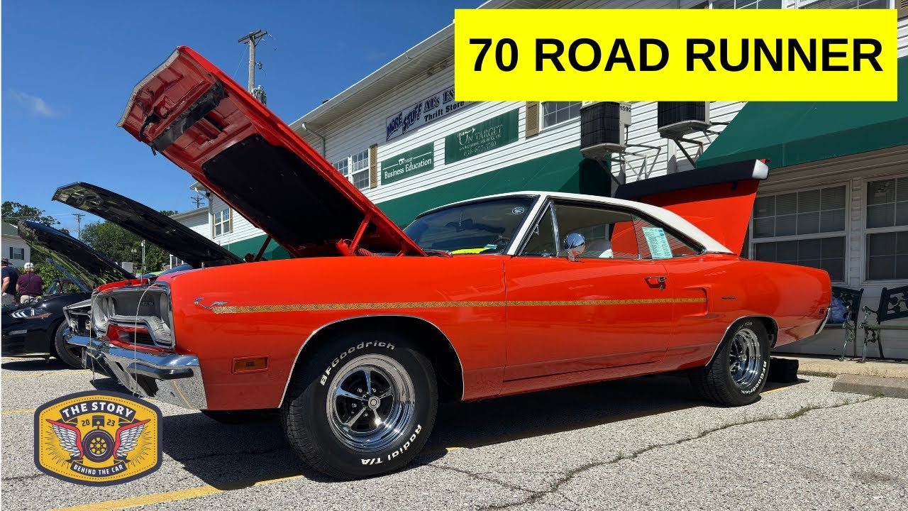 ОЧЕНЬ ОПЦИОНАЛЬНЫЙ PLYMOUTH ROAD RUNNER 1970 ГОДА С 383