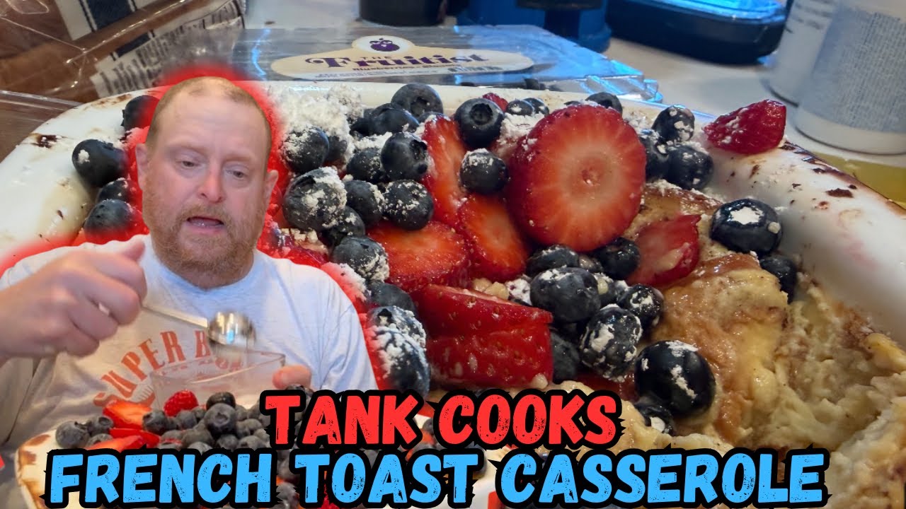 Запеканка из французских тостов от Tank Cooks