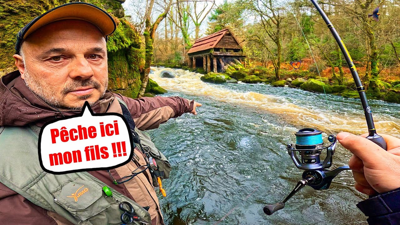 Mon p&egrave;re me montre son spot de p&ecirc;che secret pour l'ouverture truite 2025 !!! ( LE PARADIS )