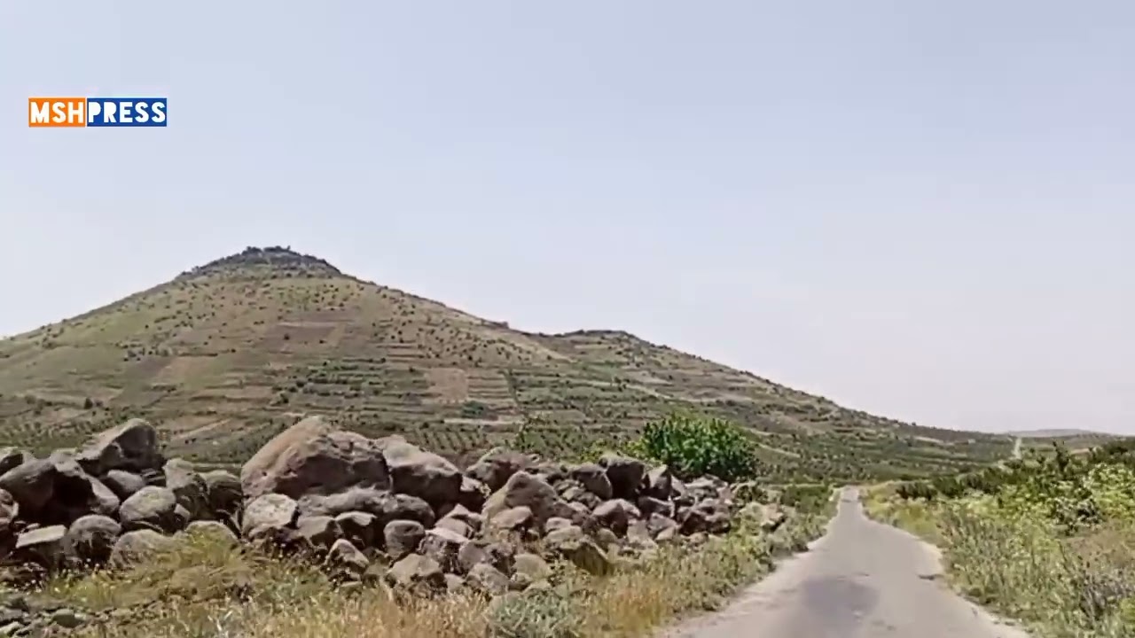 #طريق كل القصايد زياد برجي طريق تل القليب #جمال_السويداء مرهف الشاعر