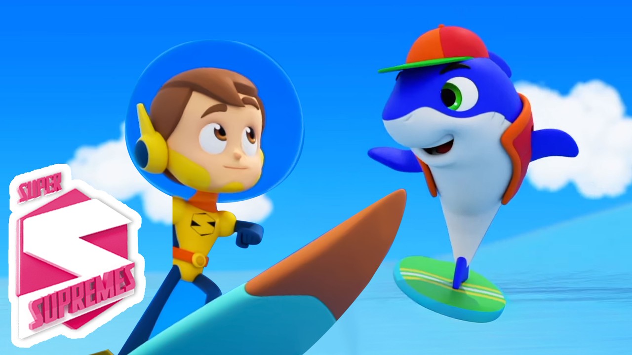 Super Superemes Bébé Requin Chanson | Préscolaire Vidéos pour Bébés