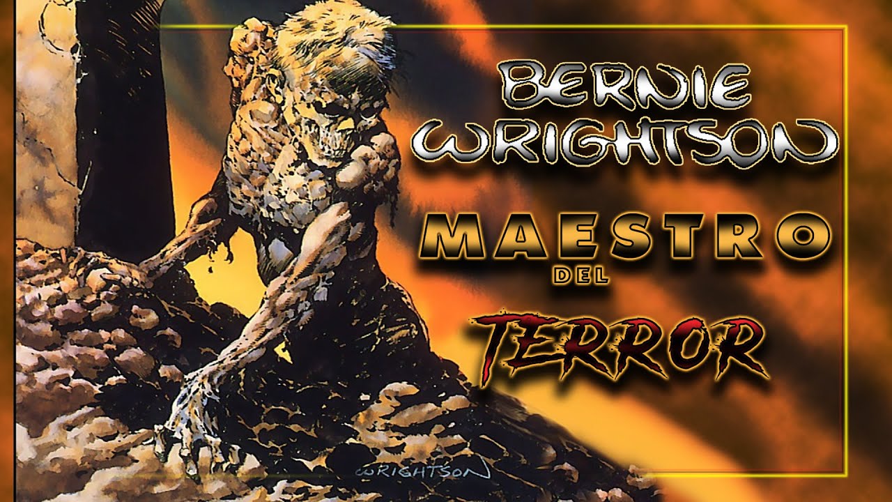 ✅ El GENIAL y MONSTRUOSO dibujo de Bernie Wrightson leyenda del terror