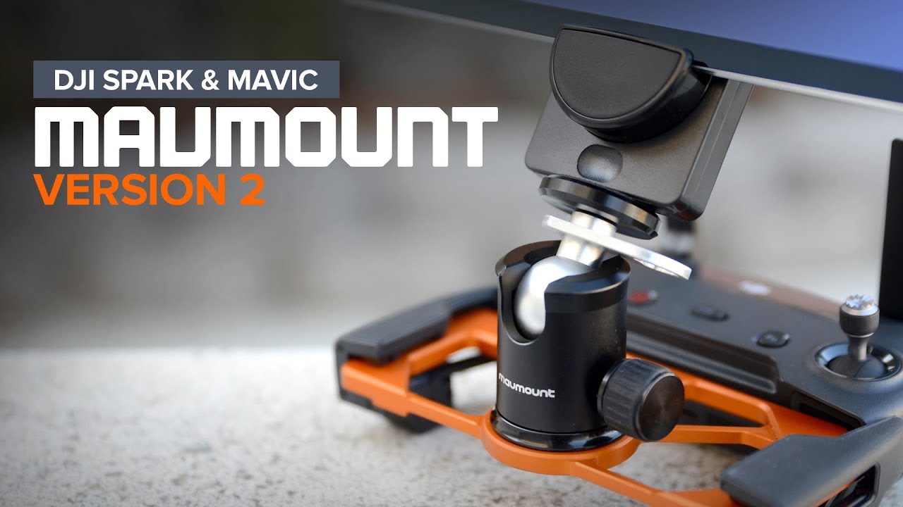 MavMount Version 2 - DJI Mavic Pro, Platinum and Spark Tablet Holder