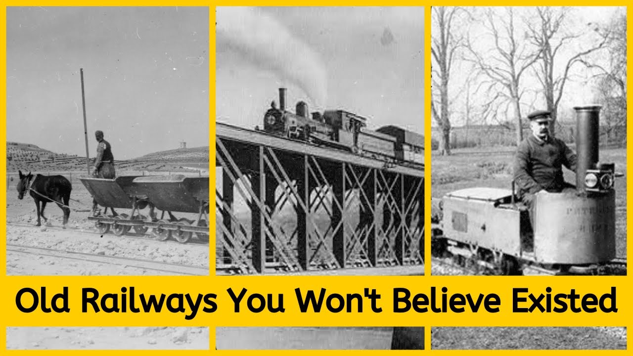 34 Stunning Vintage Railway Photos from Across the Globe! You Won't Believe Existed