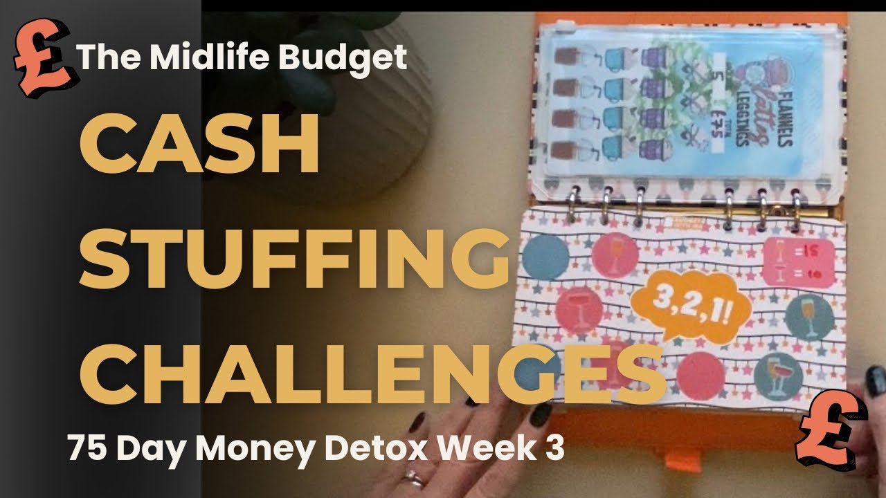 💷 Cash Stuffing £85 | 75 Day Money Detox Challenge | #savings #cash #cashstuffing 