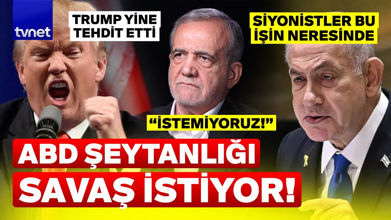 Katil İsrail'e kukla mı oldular? Trump yine tehdit etti
