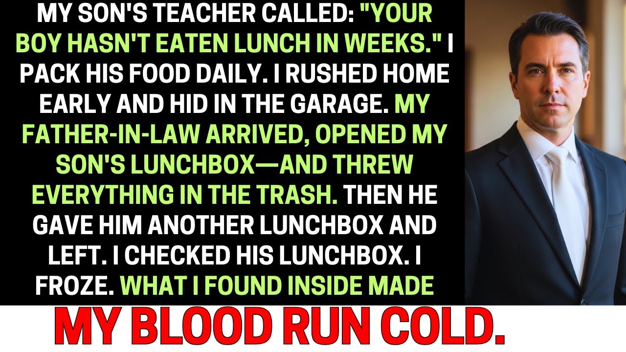 My Son's Teacher Said He Hasn't Eaten In Weeks... I Came Home And Witnessed Unthinkable