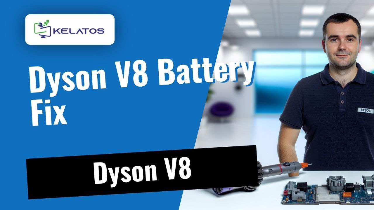 Battery issues with your Dyson V8? 🔋 Replacement and Filter Change