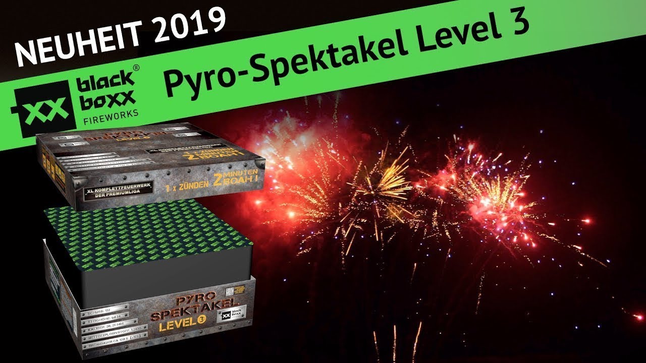 Pyro Spektakel Level 3 - Blackboxx Fireworks