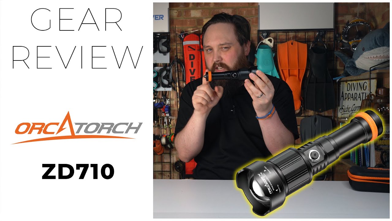 OrcaTorch ZD710 – The Ultimate All-Round Dive Torch? (Hands-On Test)