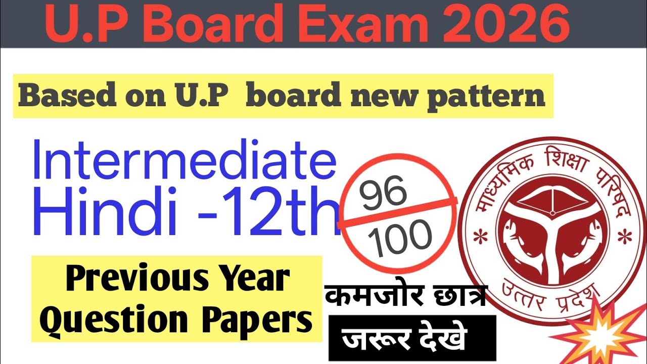 Class12 previous year paper2025#upboard #exampreparation @upboardhindimedium 