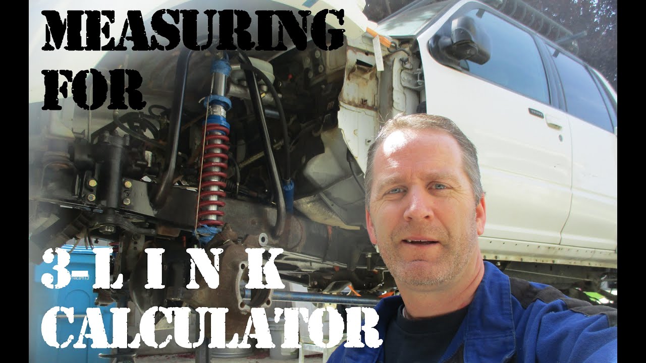 Designing your own 3 or 4 link suspension?  Frame measuring, 4-Link Calculator and data for inputs.