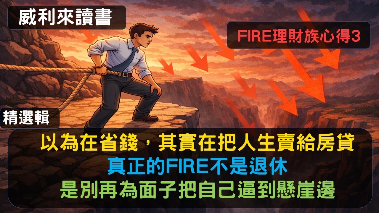 S0EP3|以為在省錢，其實在把人生賣給房貸，真正的FIRE不是退休，是別再為面子把自己逼到懸崖邊《FIRE理財族》心得3