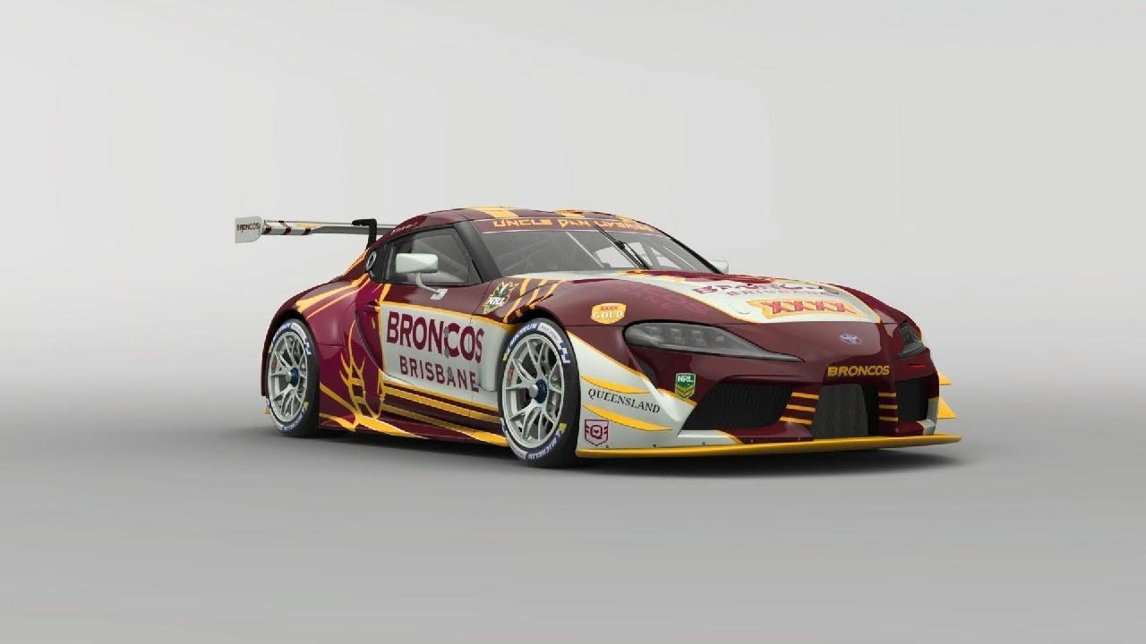 Gran Turismo 7 Brisbane broncos supra