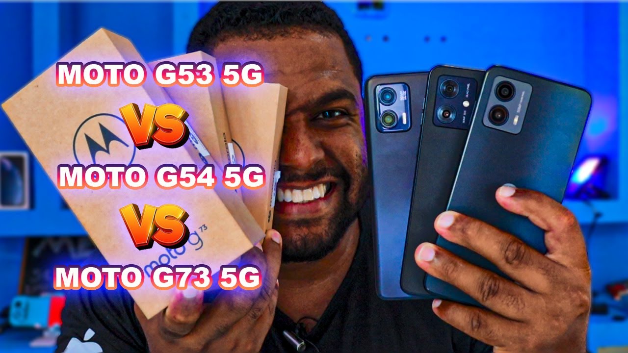 MOTO G53 5G X MOTO G54 5G X MOTO G73 5G TESTES E REVIEW