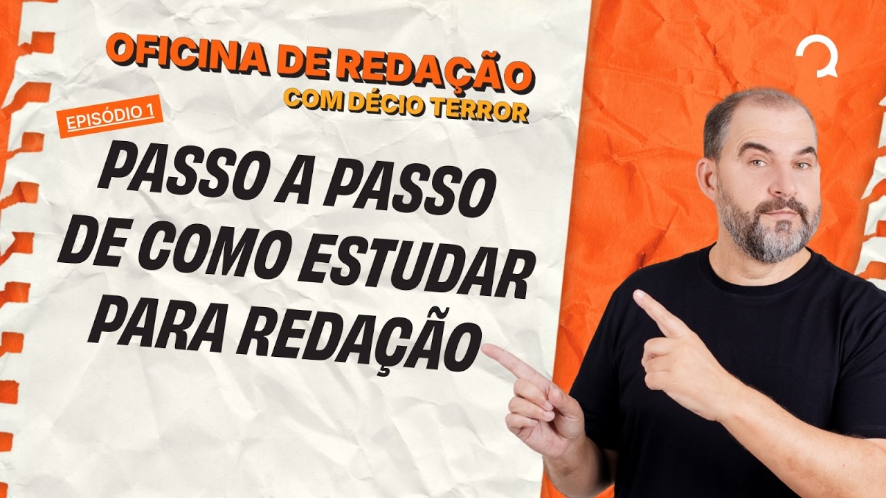Passo a passo de como estudar para redação