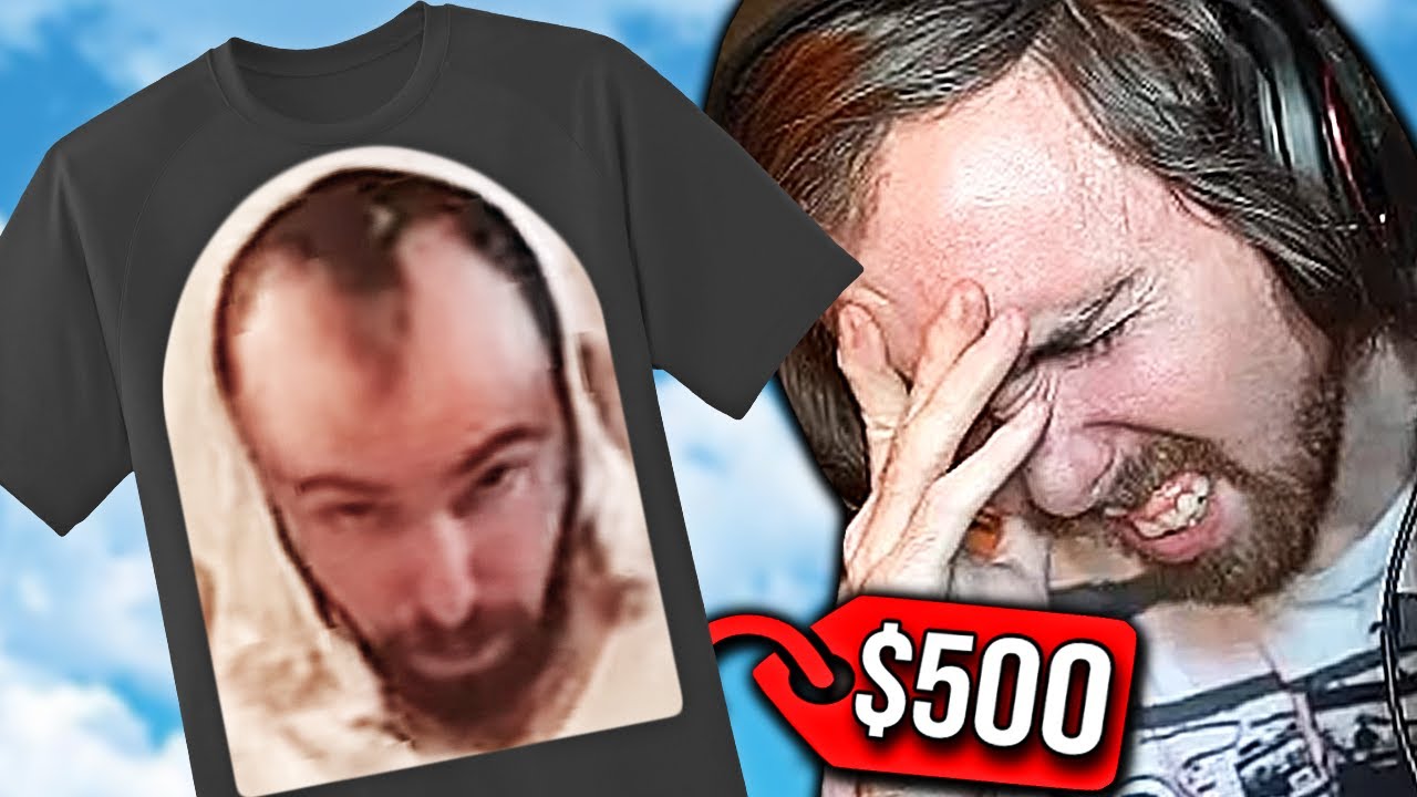 Asmongold Lets Viewers Decide His New Merch