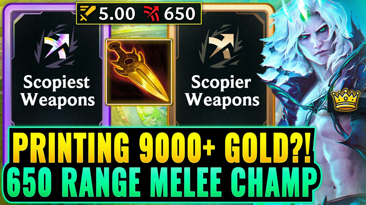 650 Range Viego: Over 9000g Gambler's Blade - 5 Attack Speed Highroll | League Arena Gameplay