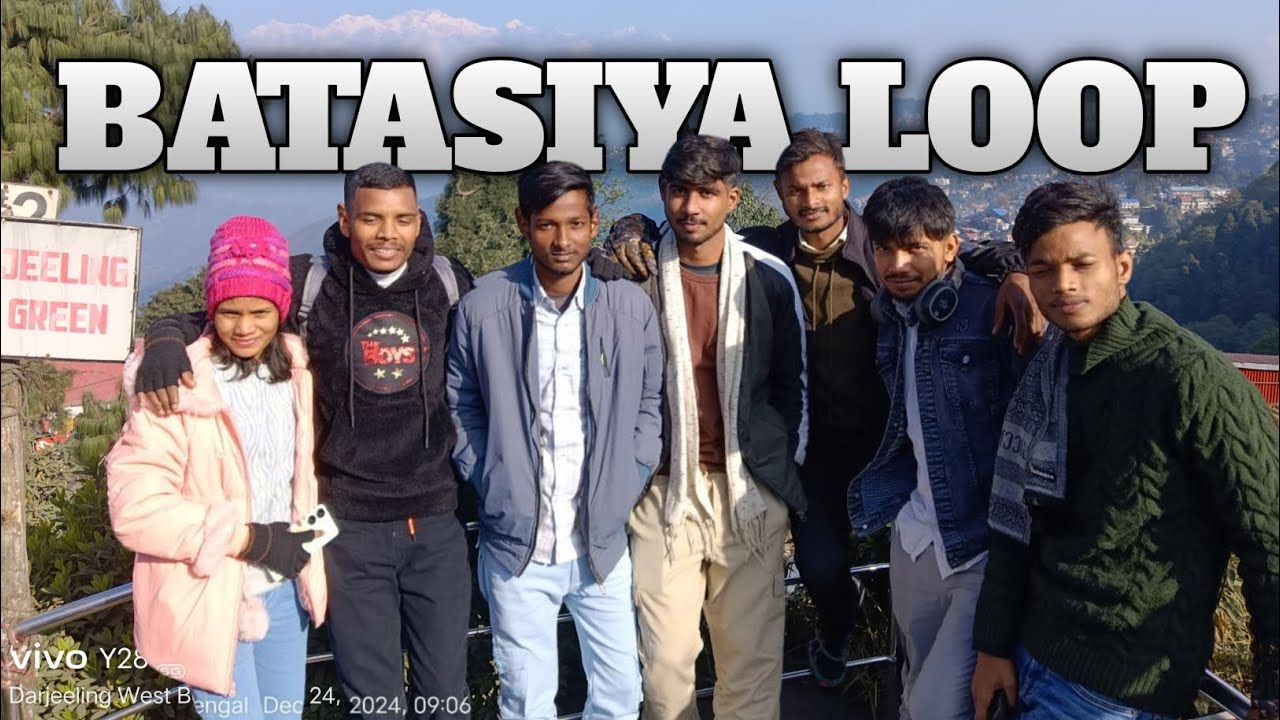 Darjeeling Tour | Batasia Loop  | Most beautiful Place in West Bengal | India's Highest toy Train |