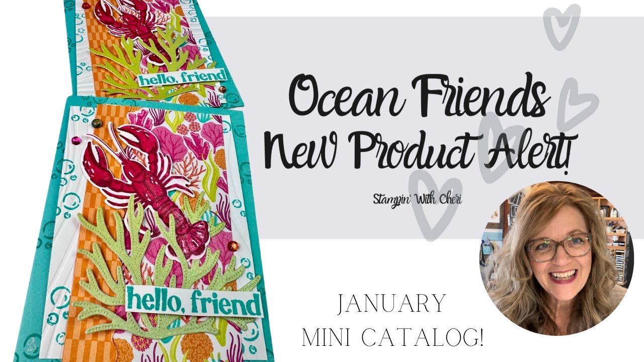 Friends of the Ocean: Stampin' Up! January Sneak Peek Bright & Cheery!