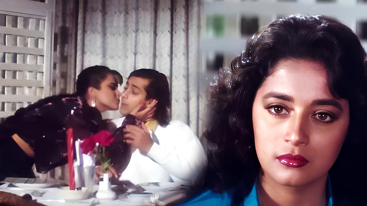 गर्लफ्रेंड के सामने फैन ने आकर ली Salman की पप्पी 😂 Saajan Movie | Madhuri Dixit | Lotpot Comedy