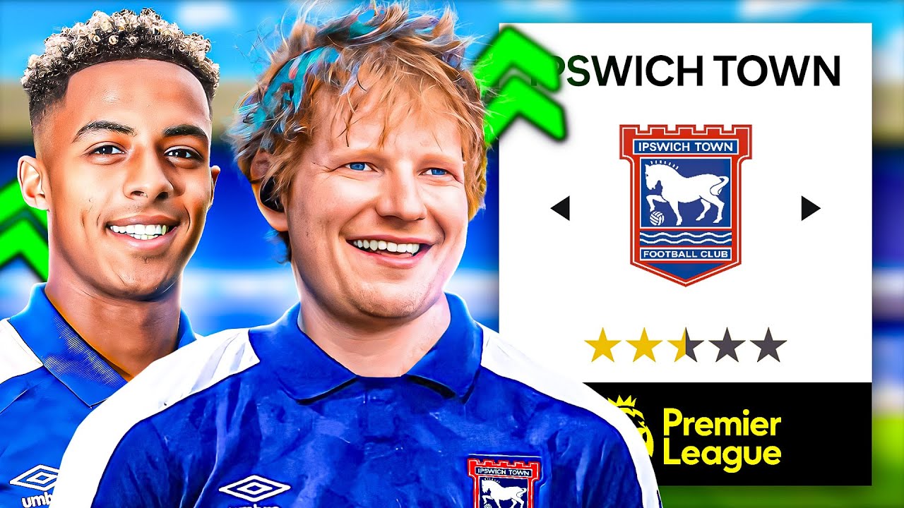 I Rebuild IPSWICH TOWN Because ED SHEERAN Said So! 🤣