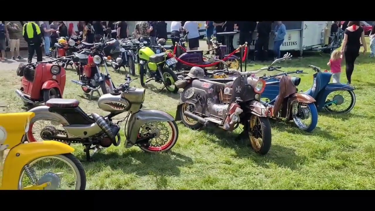 Simson Treffen Rimbeck 2025 #moped #simson #custom #schwalbe #low #tuning #2takt #ostdeutschland