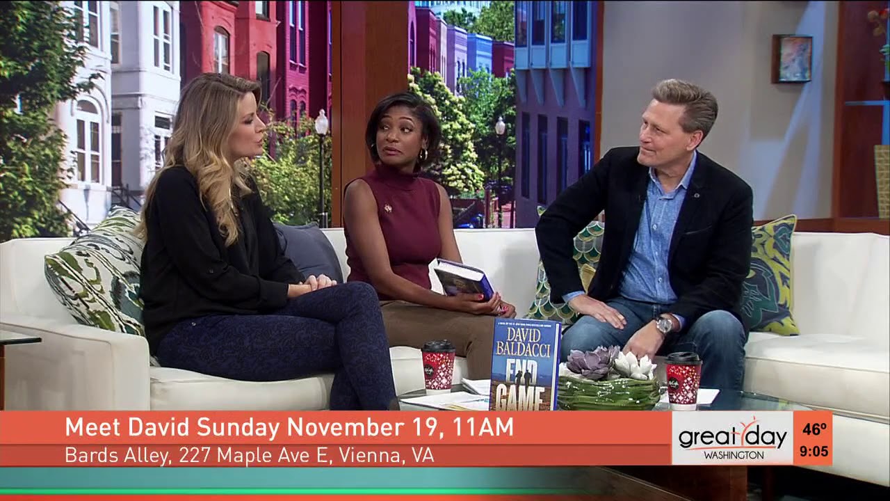 Bestselling Author David Baldacci on new book 