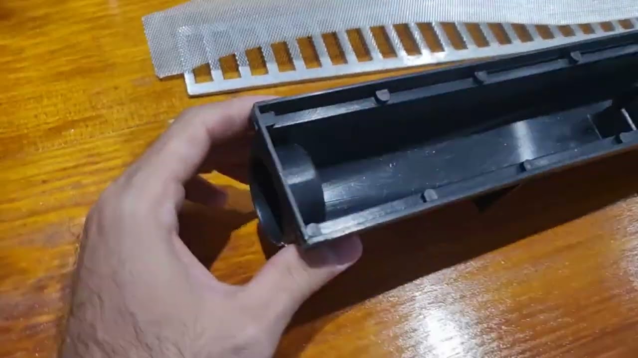 Ralo Linear 7x50 Grelha Alumínio com Coletor de Água