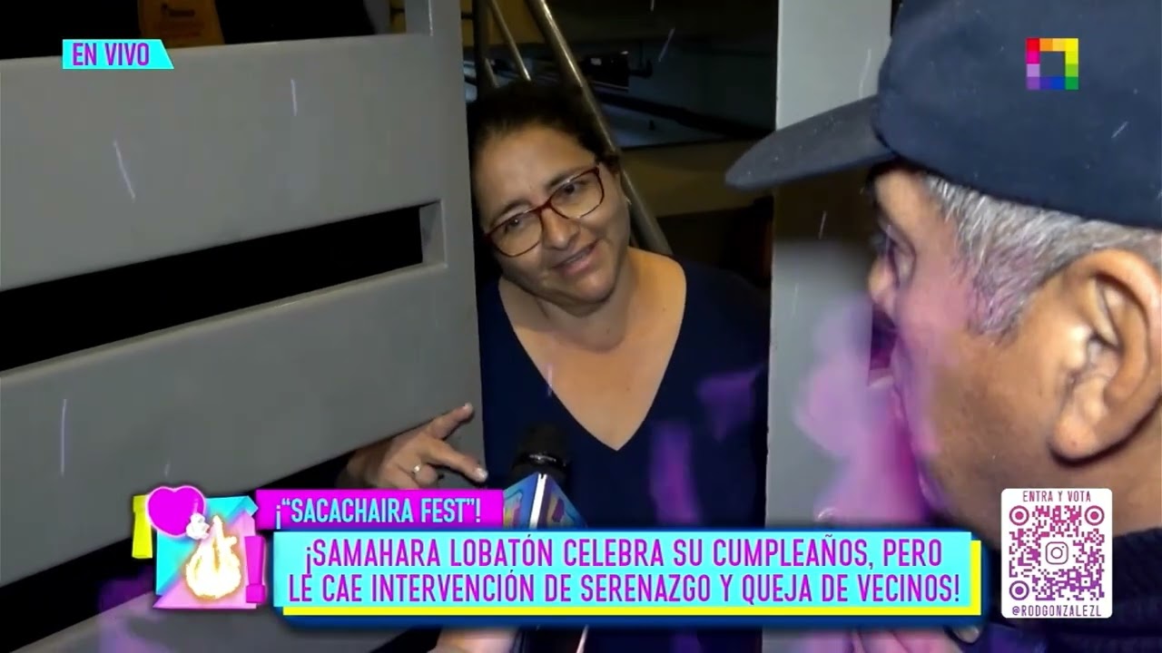 Amor y Fuego - NOV 24-SAMAHARA CELEBRA SU CUMPLEAÑOS, PERO LE CAE INTERVENCIÓN DE SERENAZGO | Willax