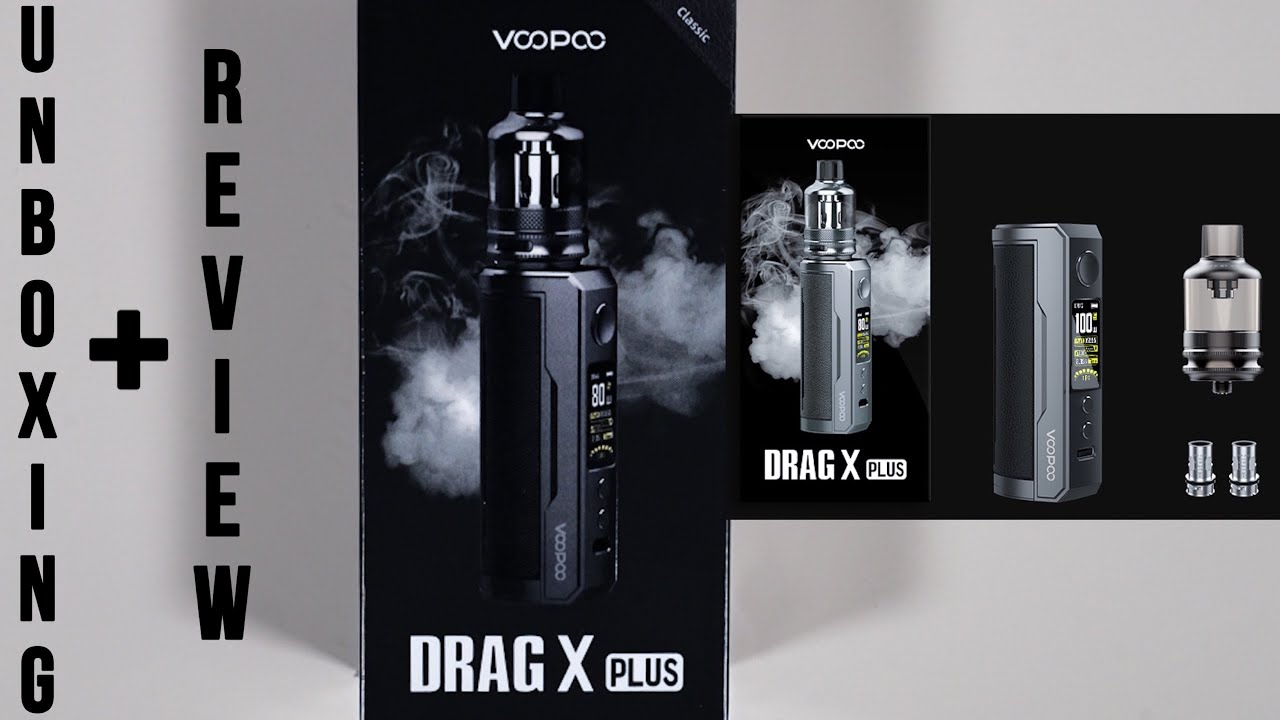 Voopoo Drag X Plus Vape Unboxing&Review | 4K
