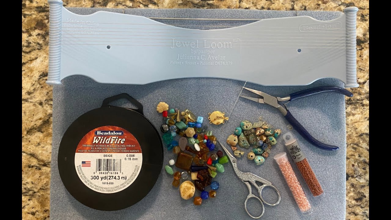 How to add warp threads to your Jewel Loom Bead Loom using Wildfire thread