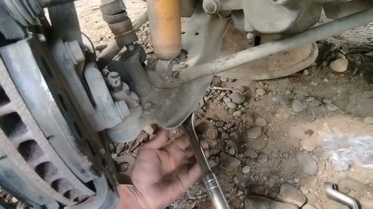 Cara Mengganti Ball Joint Bawah Kijang Kapsul