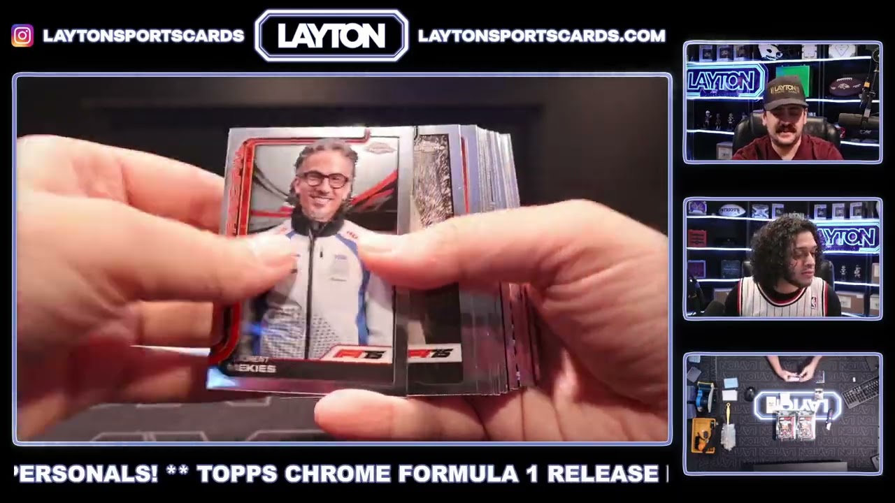 2025 Topps Chrome Formula 1 Racing Hobby 6 Box Break #2