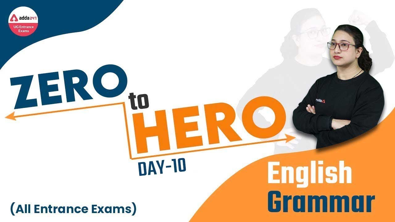 English Grammar | All Entrance Exams | Zero To Hero | Day-10 | CUCET 2022 | UG Entrance Exam 2022