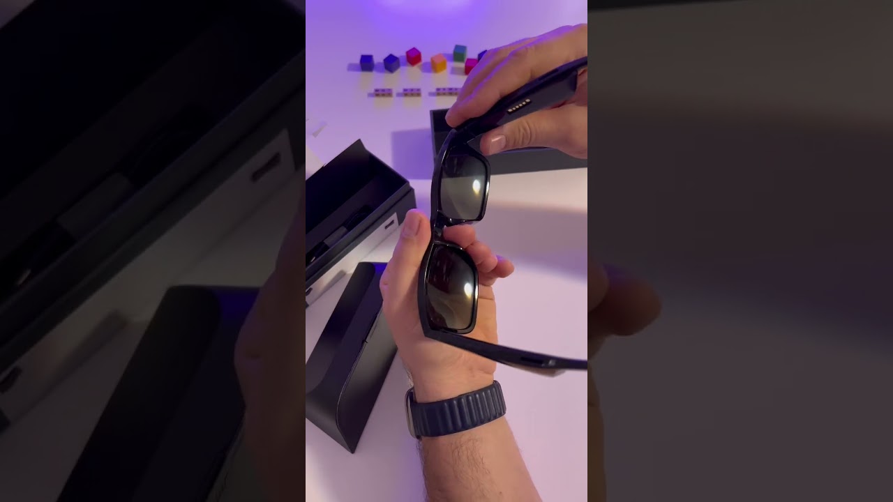 Распаковка оправ BOSE Tenor Style — аудио солнцезащитные очки