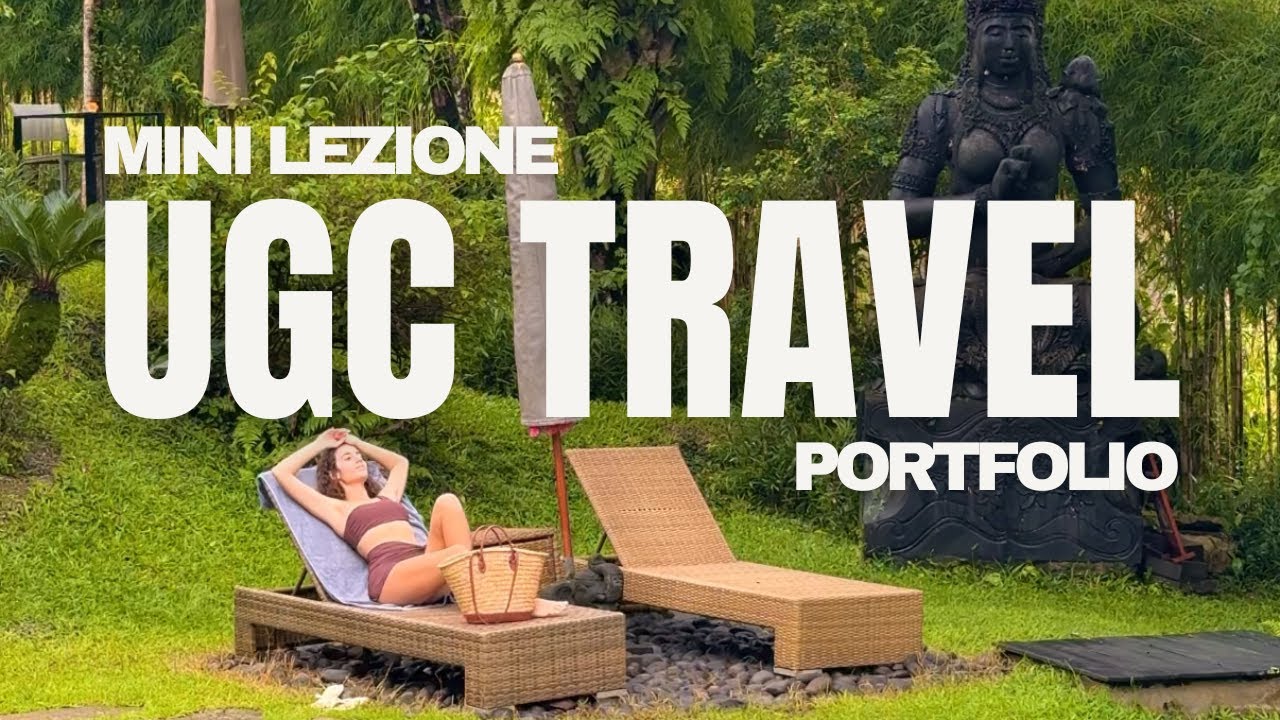 PORTFOLIO UGC TRAVEL | come farlo da zero, cosa inserire, come far sì che attiri collab