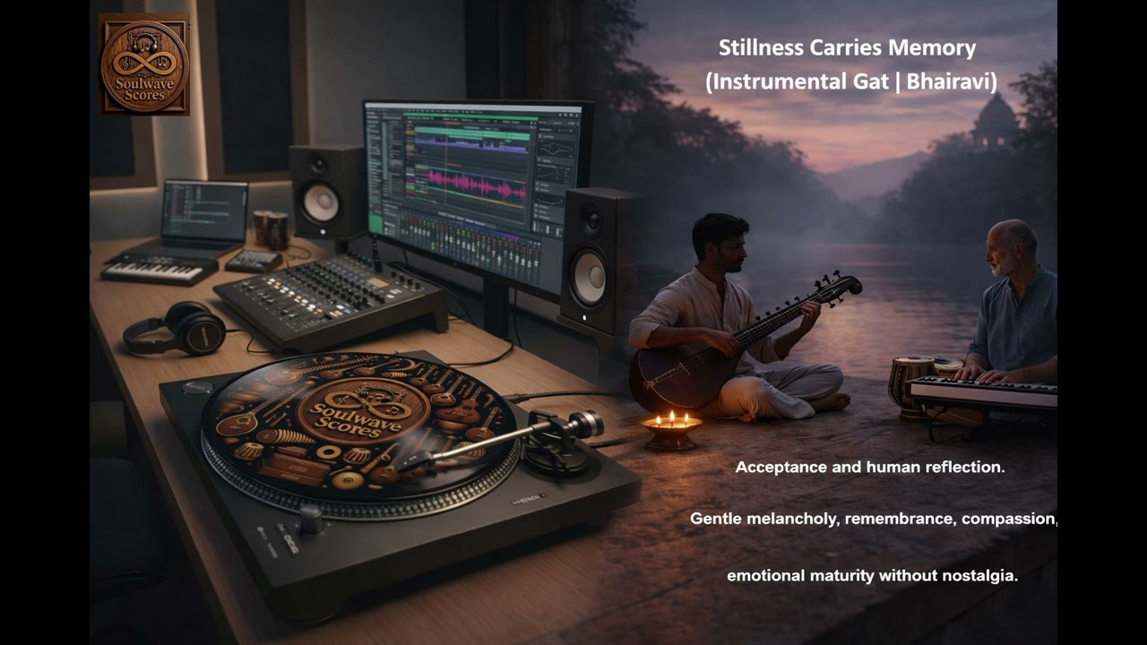 Stillness Carries Memory (Instrumental Gat - Bhairavi) Fusion