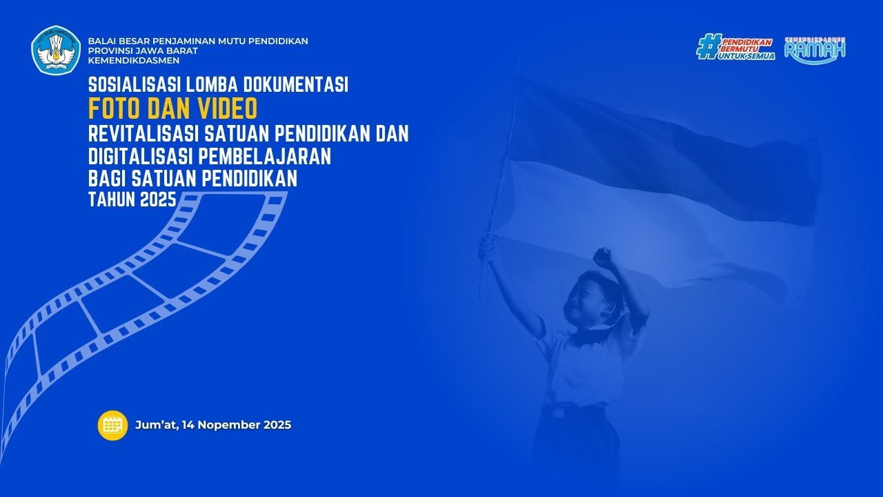 Sosialisasi Lomba Dokumentasi Foto dan Video Revitalisasi Sekolah dan Digitalisasi Pembelajaran 2025