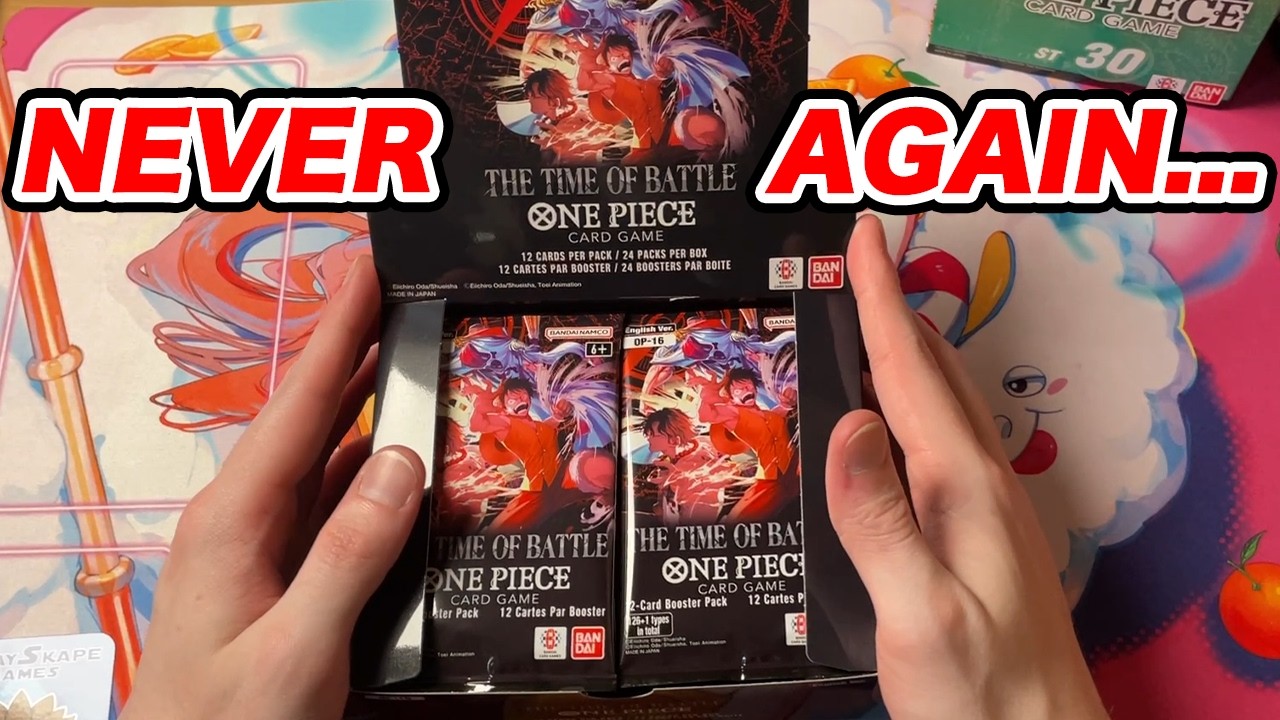 БОЛЬШЕ НИКОГДА НЕ КУПЛЮ БУСТЕР-БОКС... | OP16 Вскрытие бустер-бокса One Piece TCG